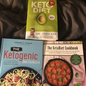 COPY - 3 brand new keto cookbooks